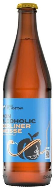 STU MOSTOW BERLINER WEISSE PEACH AND APRICOT (NON ALKOHOLIC) 0,5L
